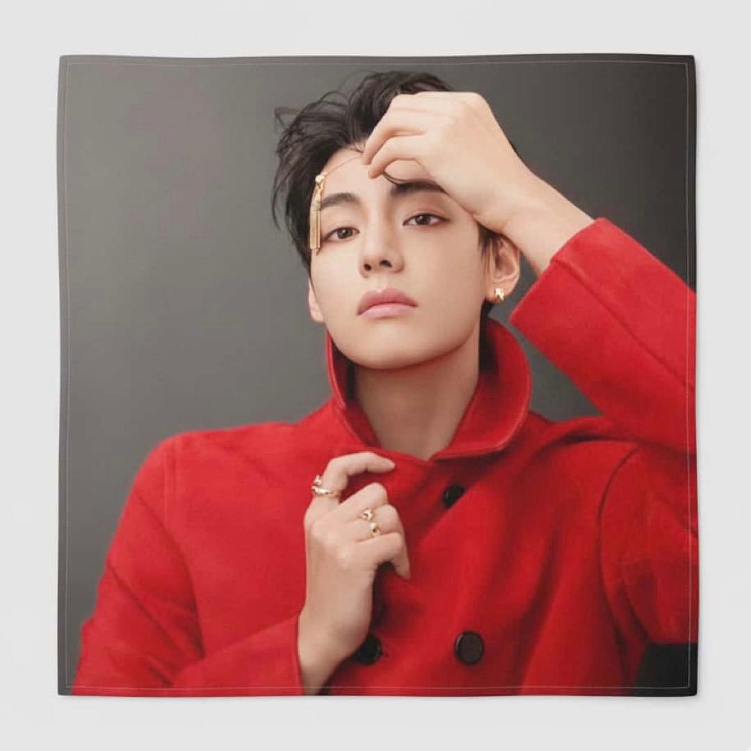 taehyung テヒョン テテ ハンドタオル　30×30 グク　ジミン　ジン