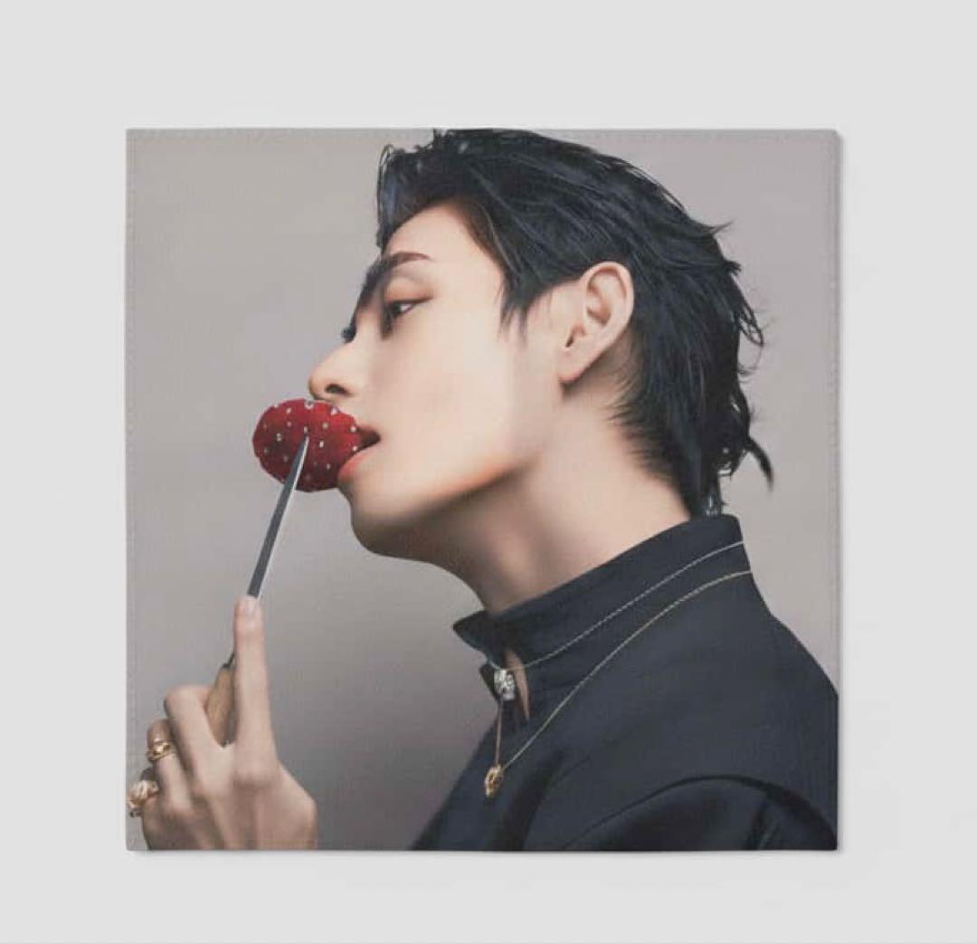 taehyung テヒョン テテ ハンドタオル　30×30 グク　ジミン　ジン