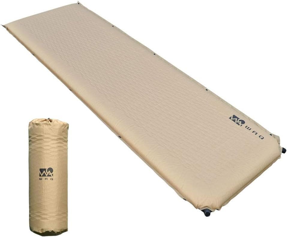 WAQ コット（カーキ）+替えシート（ブラック）+WAQマット+マット用シーツ