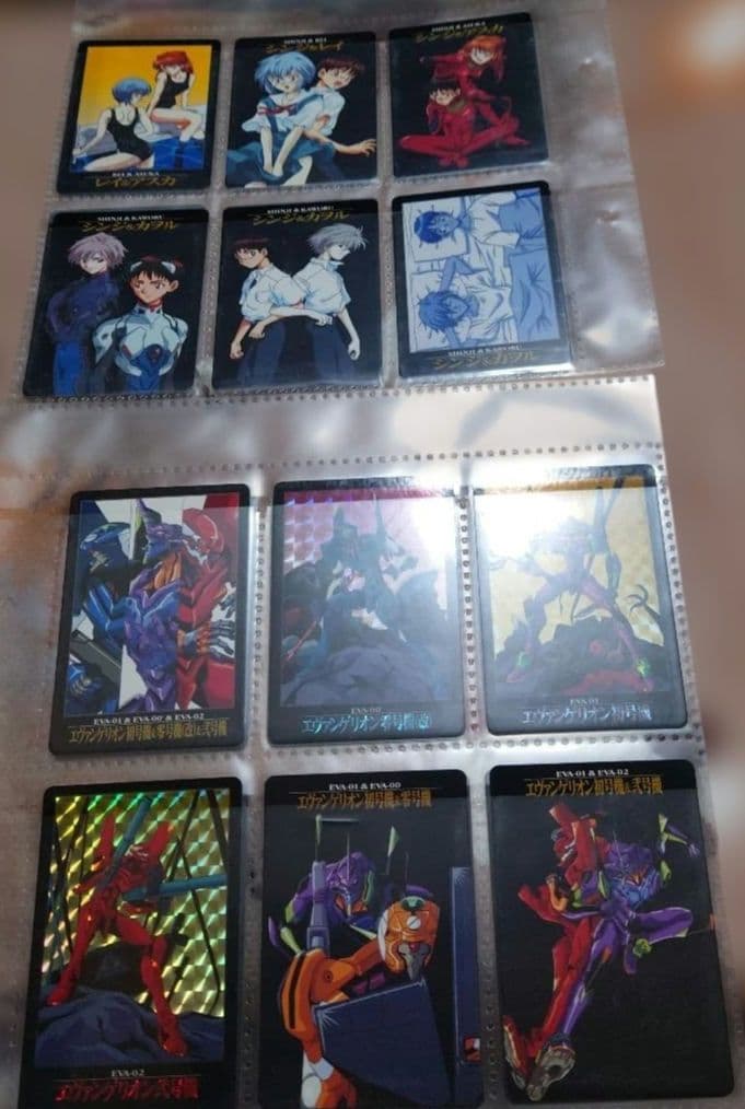 新世紀エヴァンゲリオンカードダス1弾2弾 フルコンプリート1〜108+No.00
