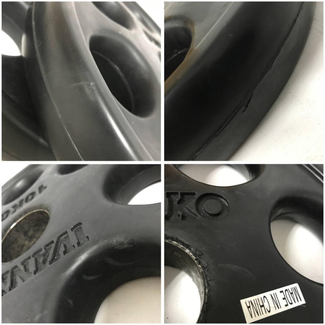 IVANKO イヴァンコ オリンピックラバー プレート 10㎏×2 計20㎏