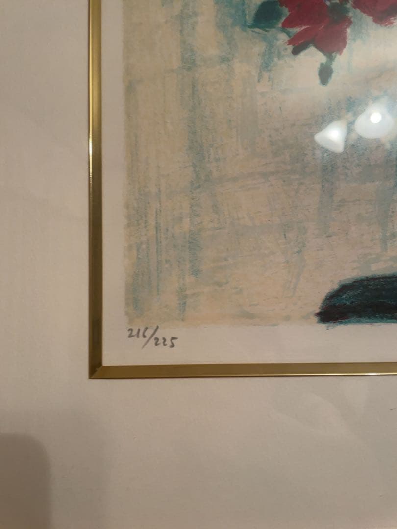 ローズルージュ　アンドレ・コタボ　鉛筆サイン　フランス　美術品　希少