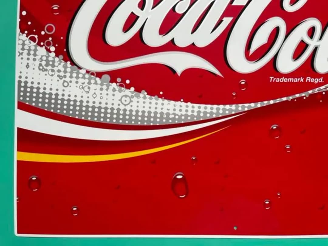 コカ•コーラ　希少ホーロー看板