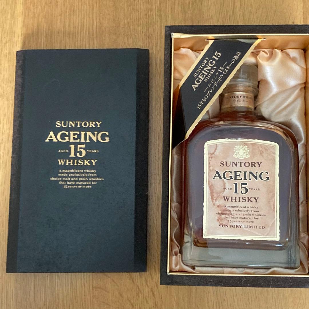 サントリーウイスキー　エイジング15　750ml