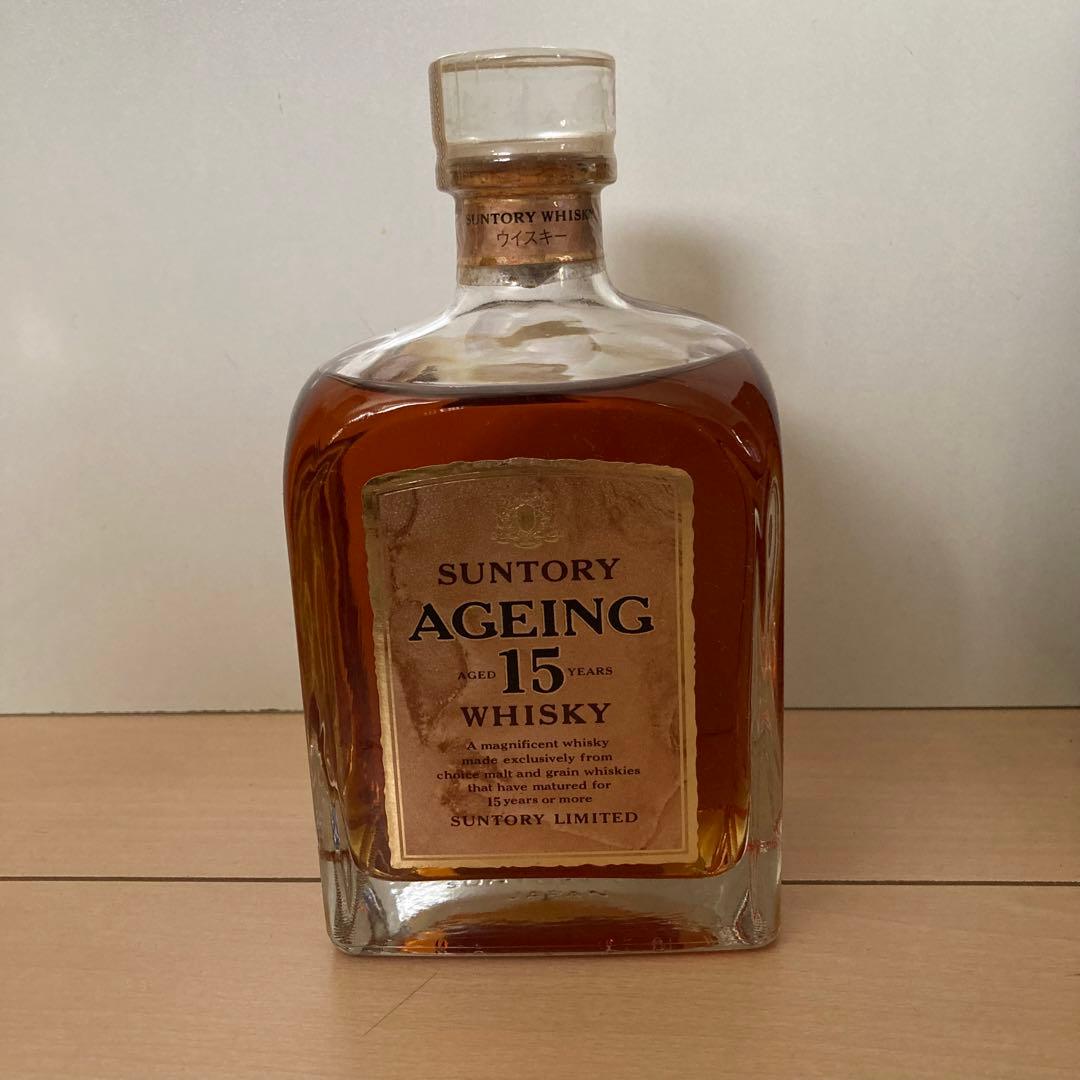 サントリーウイスキー　エイジング15　750ml