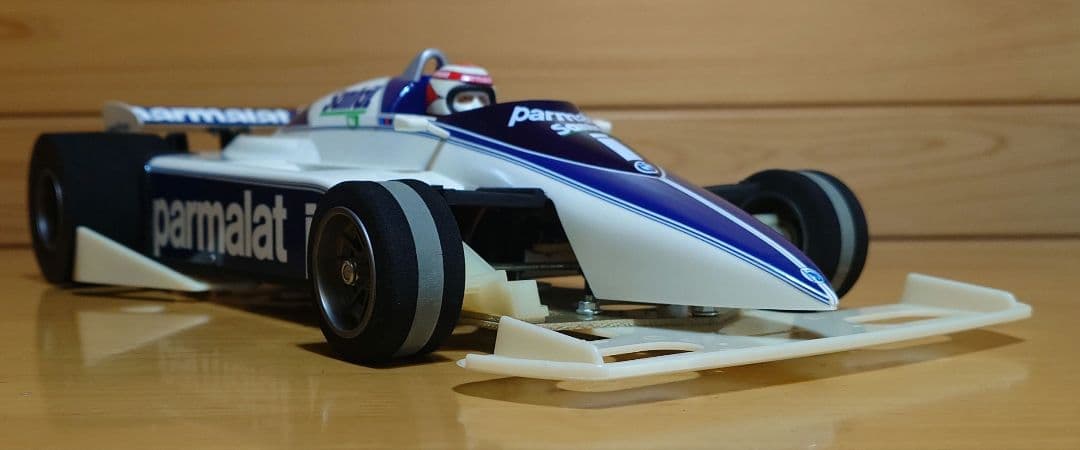 タミヤブラバムBT50競技用スペシャルLEDライト付＆プロポバッテリー…付セット