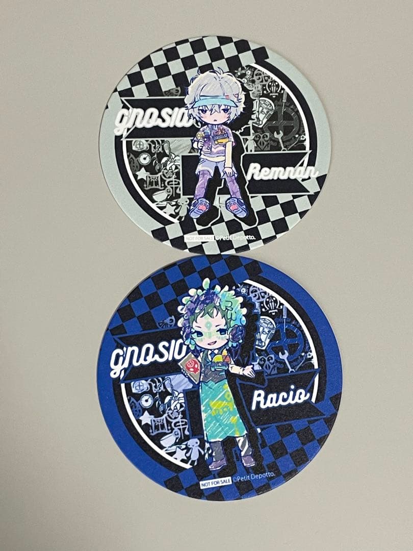 グノーシア　ラキオ　レムナン　コラボカフェ(ダイナー)コースター2枚セット