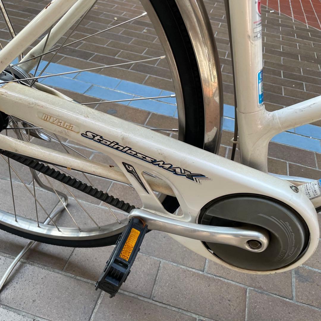 ミヤタ ステンレスマックス 27インチ 5段変速 新品部品を多数使用