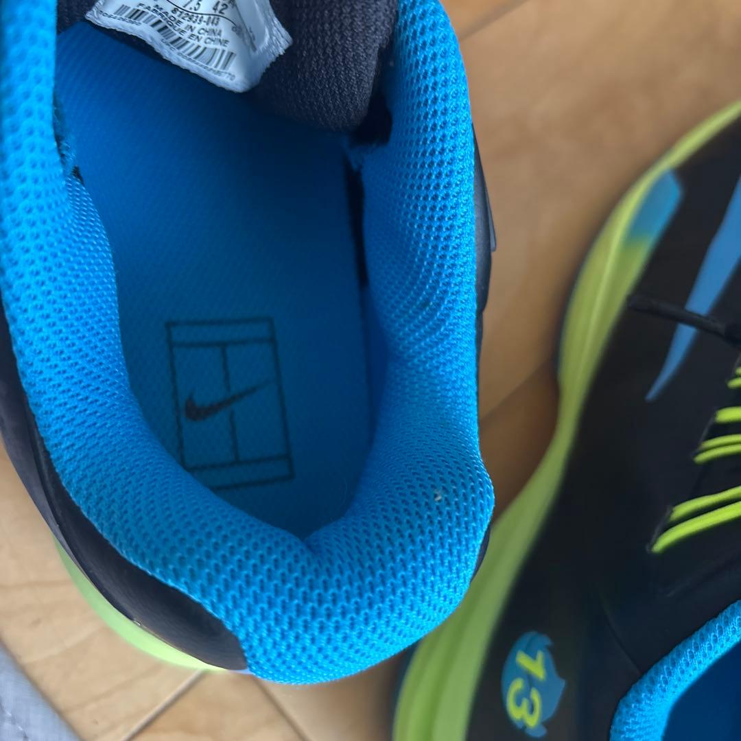 h*k様 ナイキ　ナダル　テニスシューズ　26.5　ナイトセッション