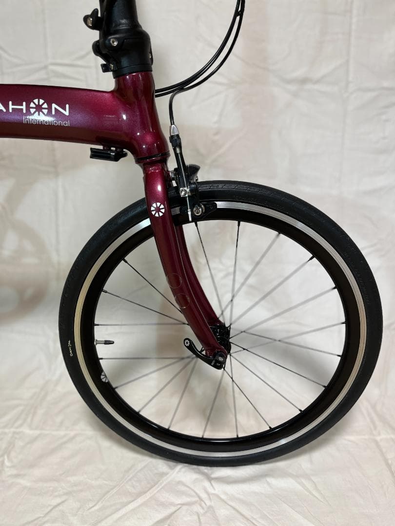 DAHON Mu SP9 20inch451ホイール ワインレッド
