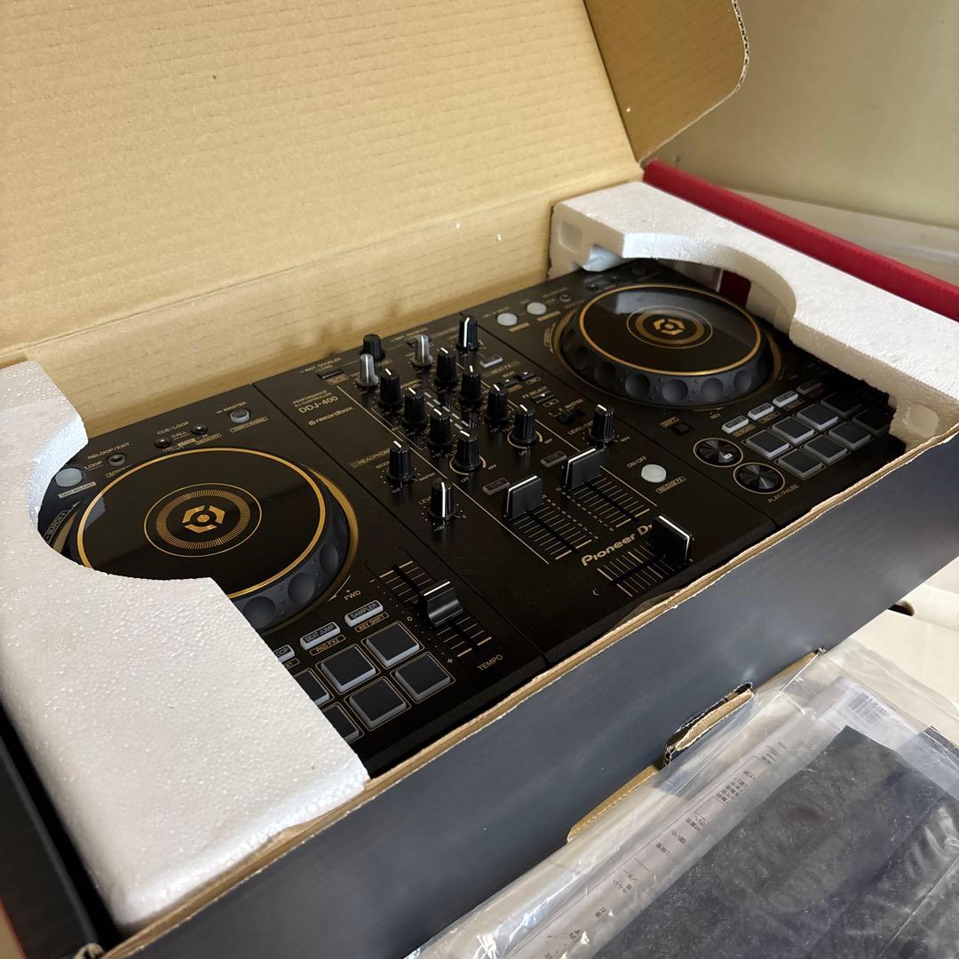 Ploneer DJ DDJ-400-N期間限定カラーゴールド仕様