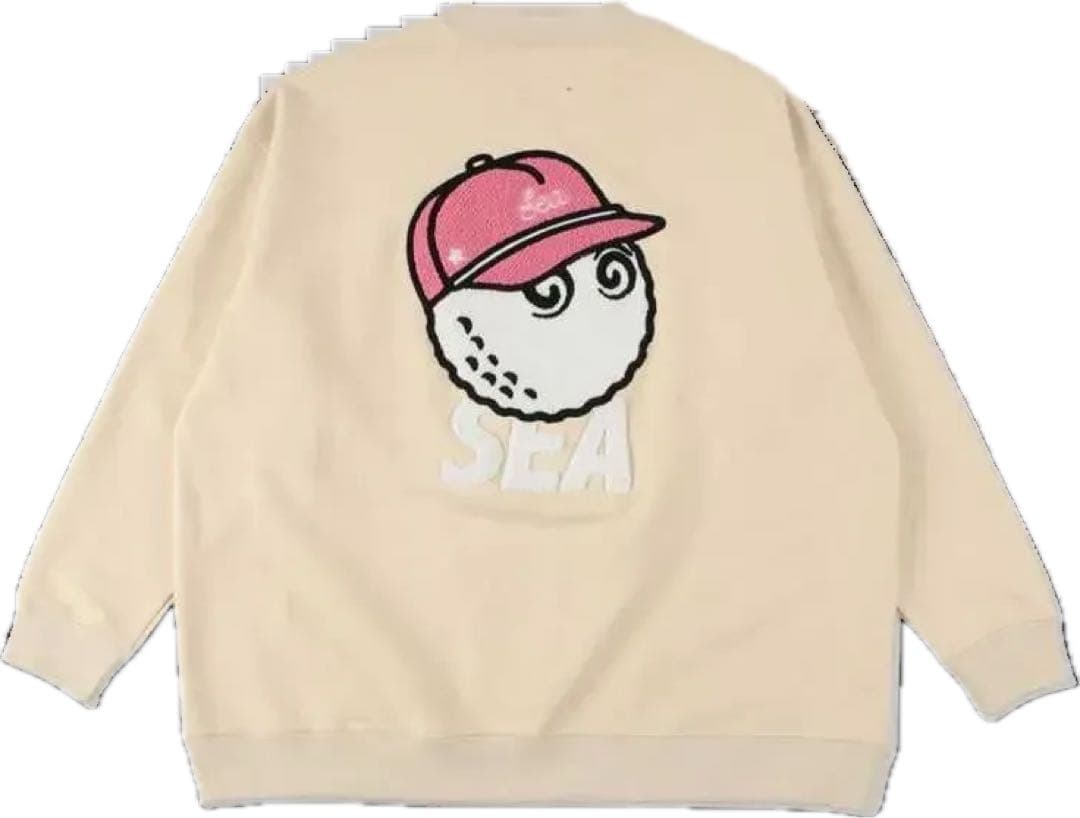 【入手困難/完売品】MALBON X WDS CREW SWEAT L