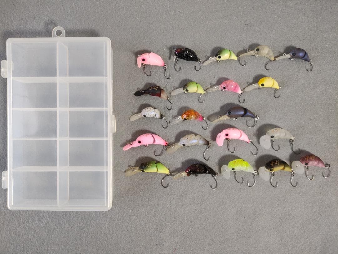 シマノ　ちびとろ/ふわとろ/そことろ　クランクベイト　21個セット