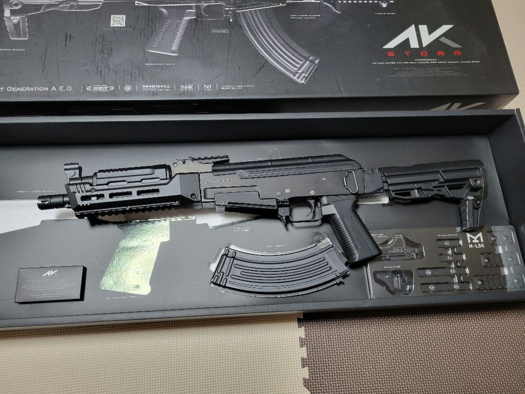 AK Storm ストーム 次世代電動ガン ブラック