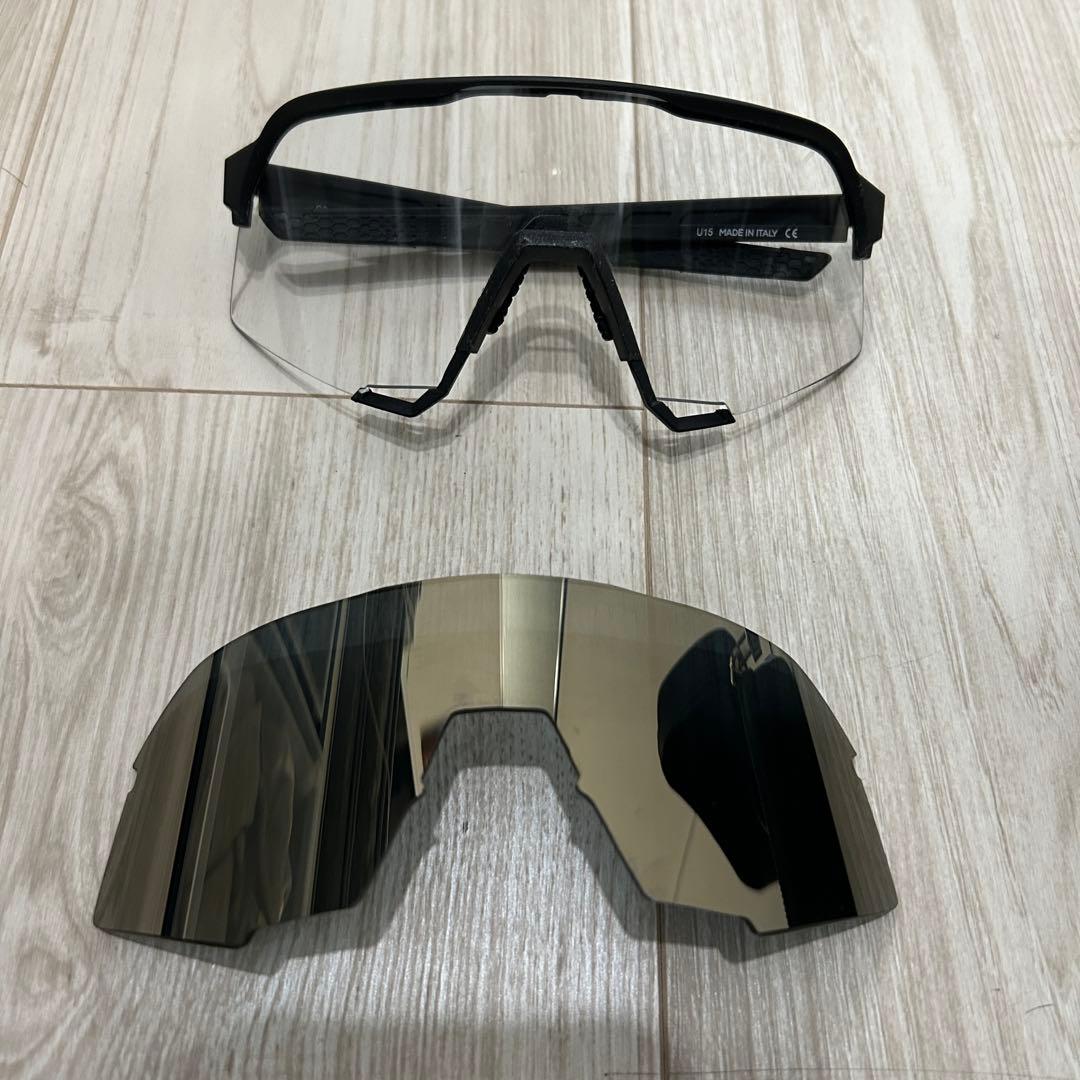 100% S3 Black Gold Mirror ワンハンドレッド サングラス