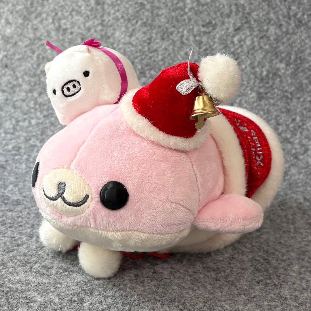 まめごま さくらごま ぬいぐるみ クリスマス サンタ