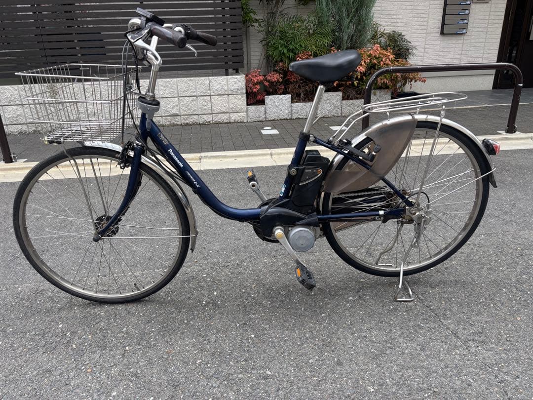 aPanasonic 電動アシスト自転車 ネイビー