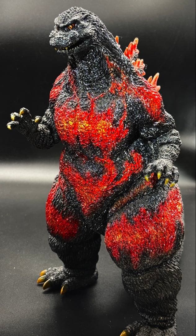 東宝30cmシリーズ ゴジラ（1995）「香港上陸」クリアオレンジVer.完成品