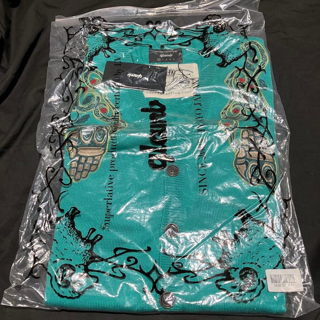 glamb ジョジョの奇妙な冒険 ハイエロファントグリーン カーディガン 花京院