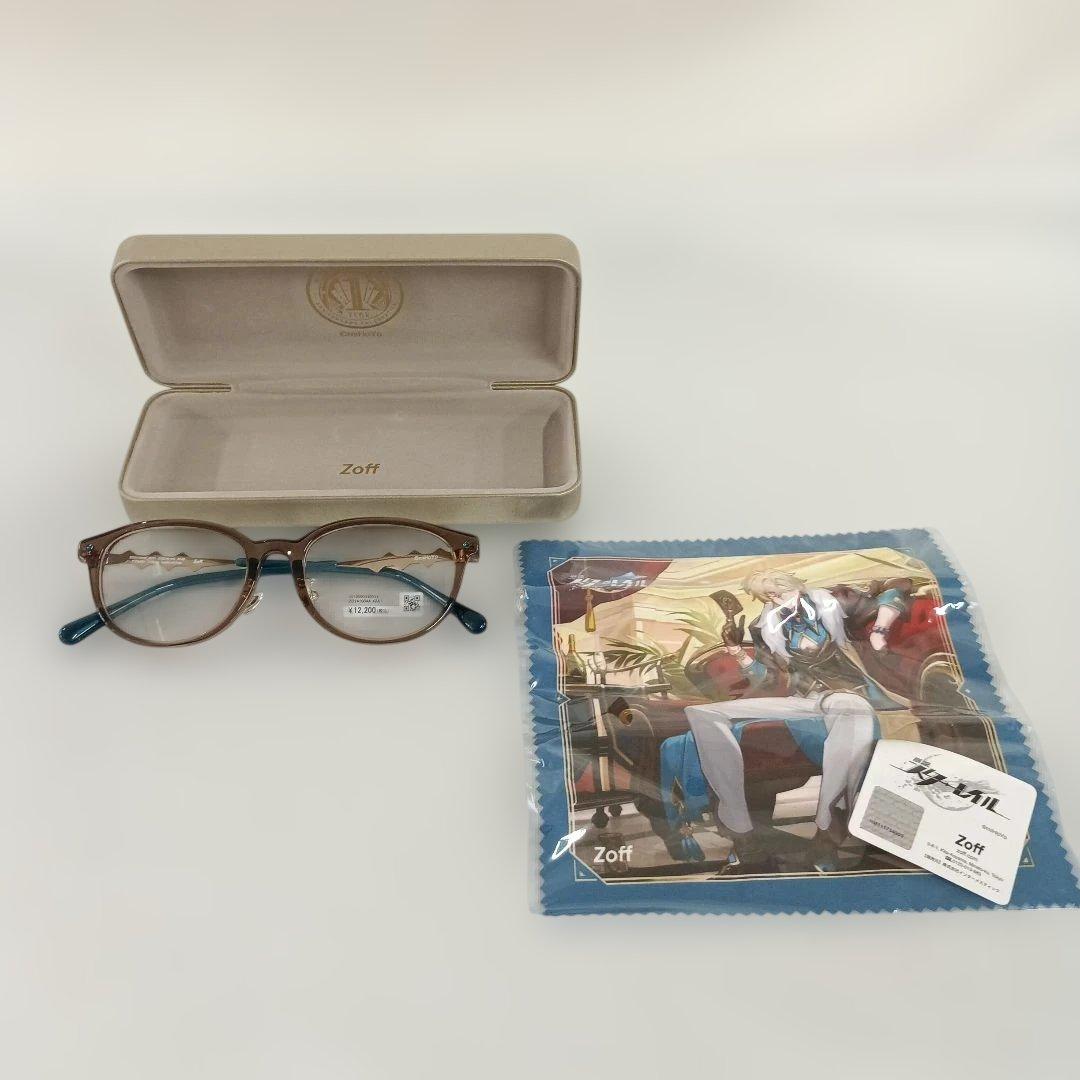 アベンチュリン メガネ 「崩壊：スターレイル×Zoff」 レンズ度無し