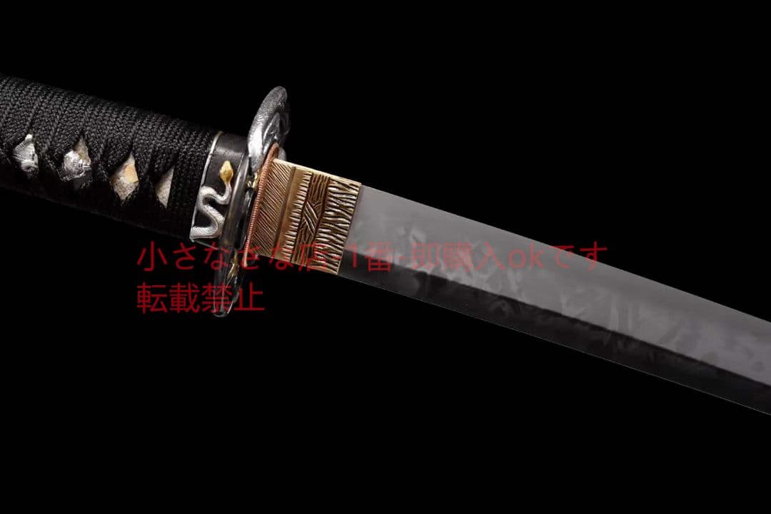 20インチT 10武士の刀を燃やす【ニシキヘビ】 古兵器 武具 刀装具 日本刀