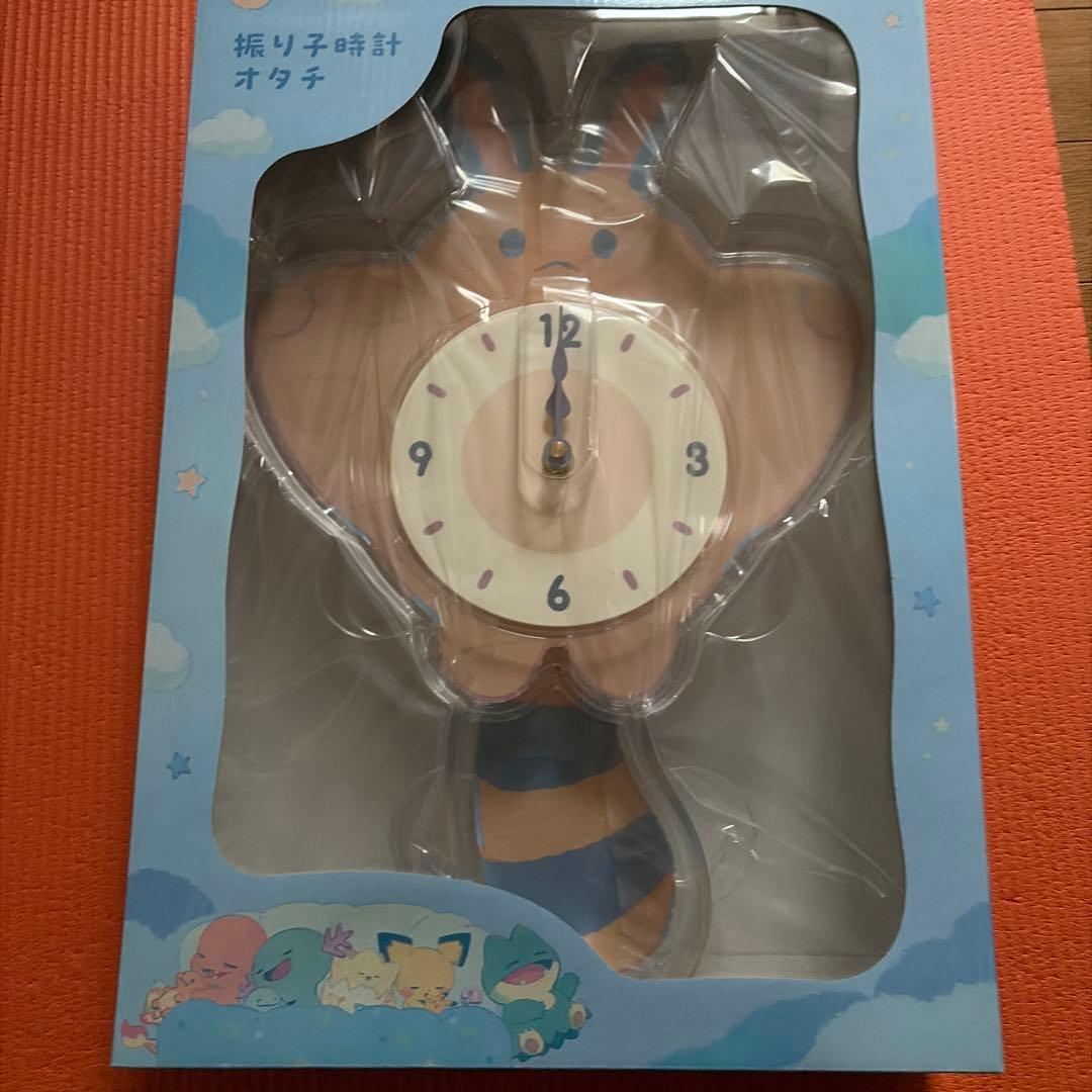 ポケモン　little day dream オタチ　振り子時計