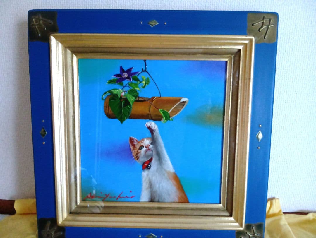 八代亜紀さん油彩画S３号