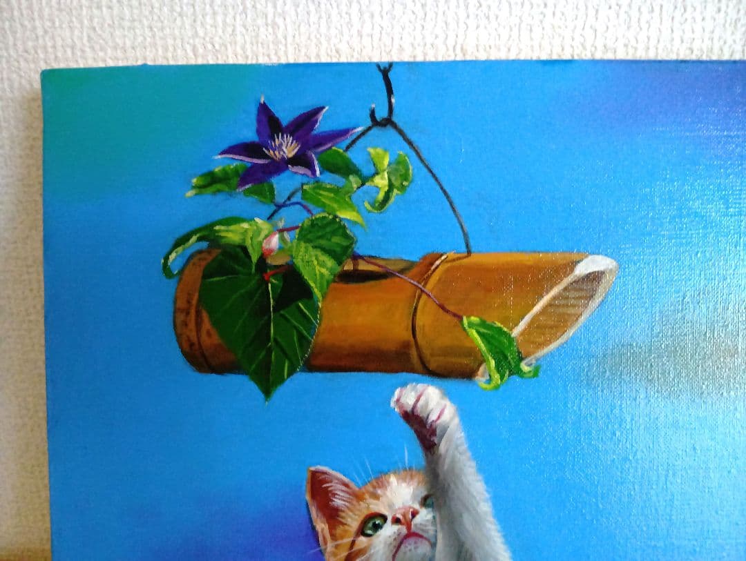 八代亜紀さん油彩画S３号