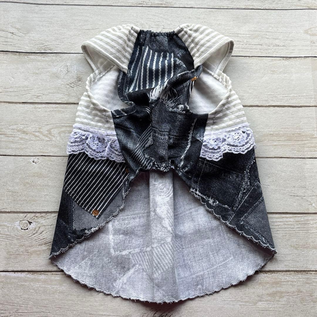 sorahinat　ハンドメイド犬服　ワンピース　Mサイズ