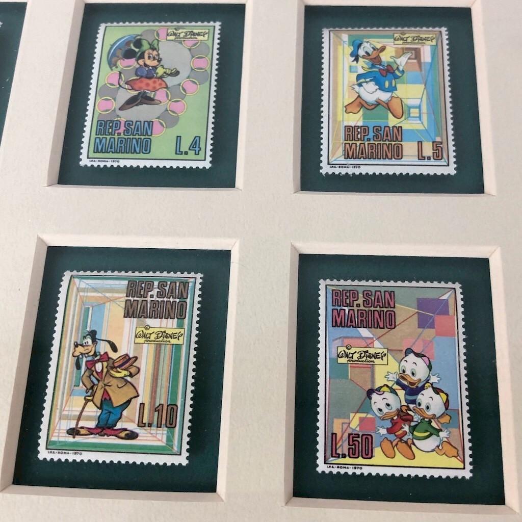 ディズニー切手アート 額装コレクション STAMP ART GALLERY