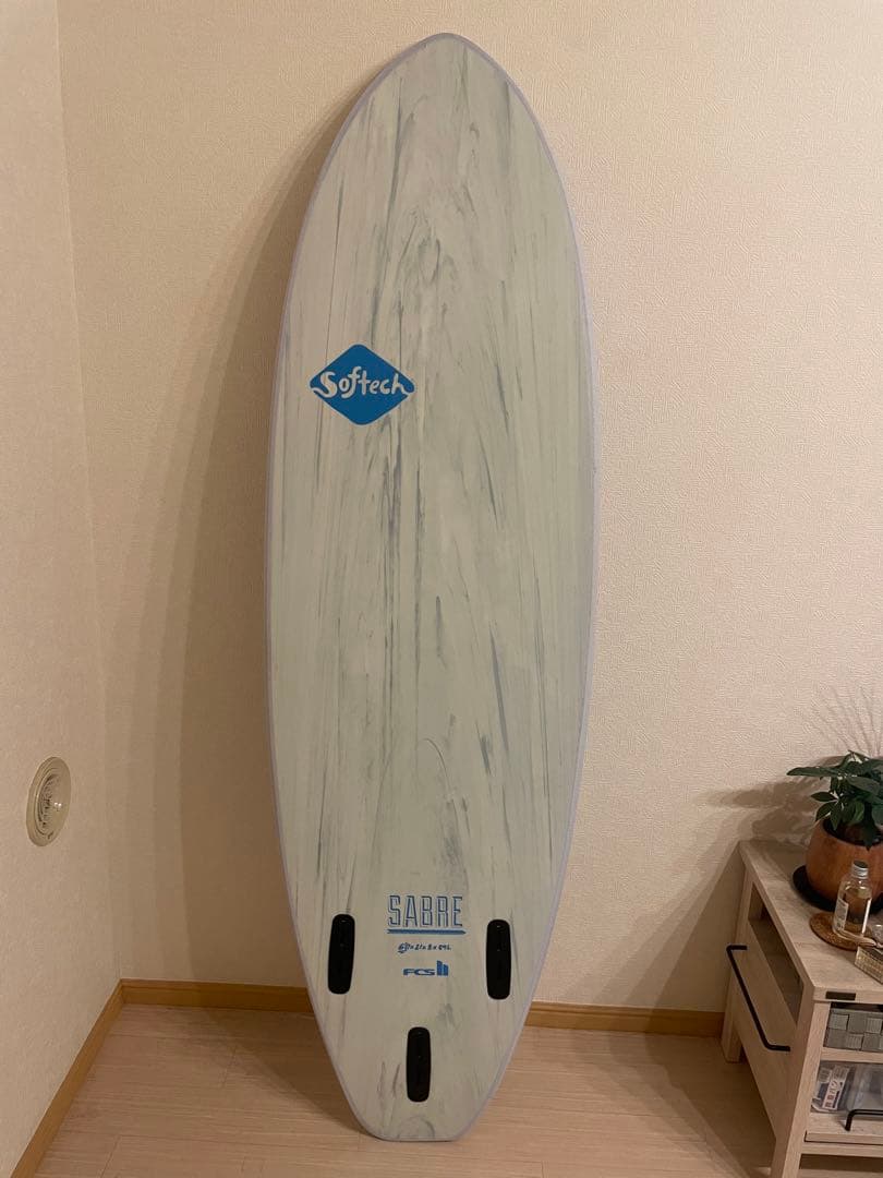 Softech SABRE 6’0 39Lファンボード /ソフトフィン付き