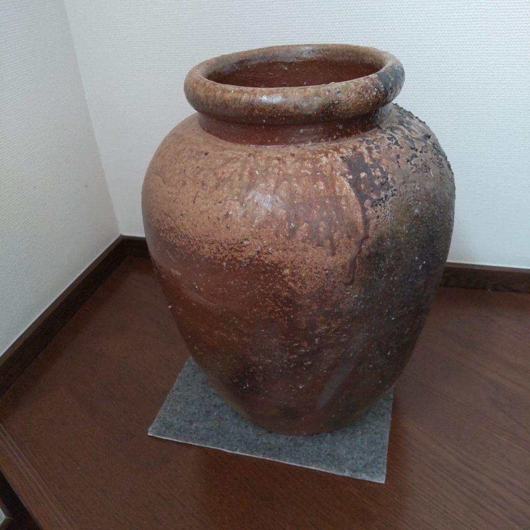 中　壺　備前焼　27