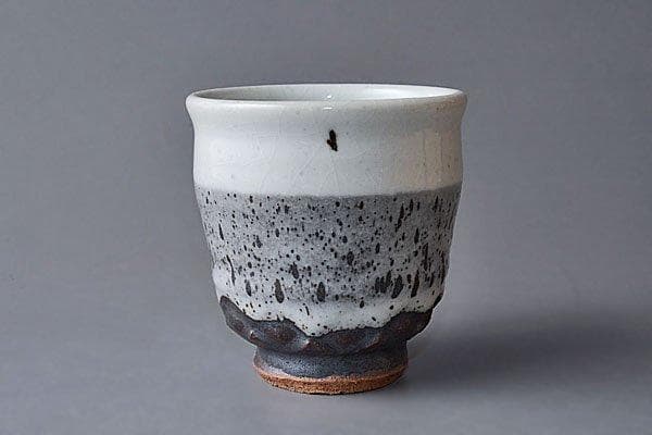 k405 現代作家　田村了一　益子焼湯呑