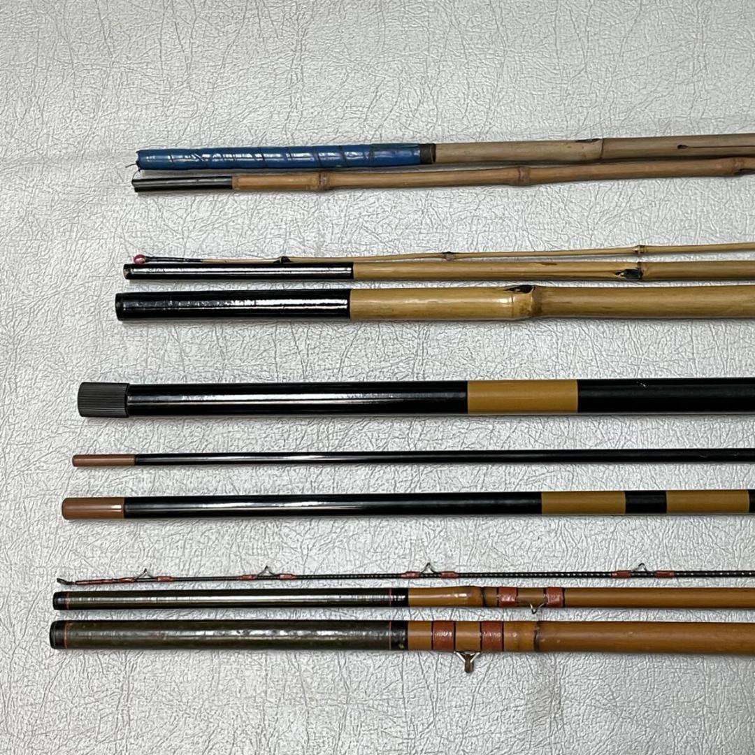 釣り竿 ヘラ竿 竹竿 など まとめて 17本 握り竿 延べ竿 和竿 淡水