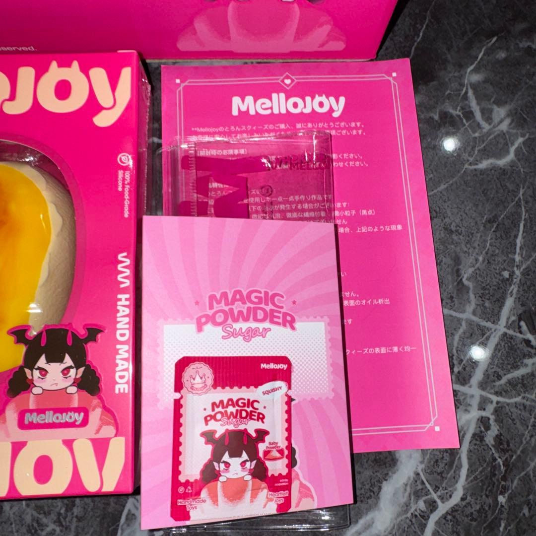 mellojoy 半熟チーズ　スフレ　スクイーズ　未開封　チーズ