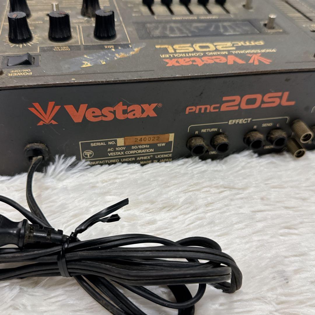 VESTAX ベスタクス PMC20SL DJミキサー ジャンク扱い