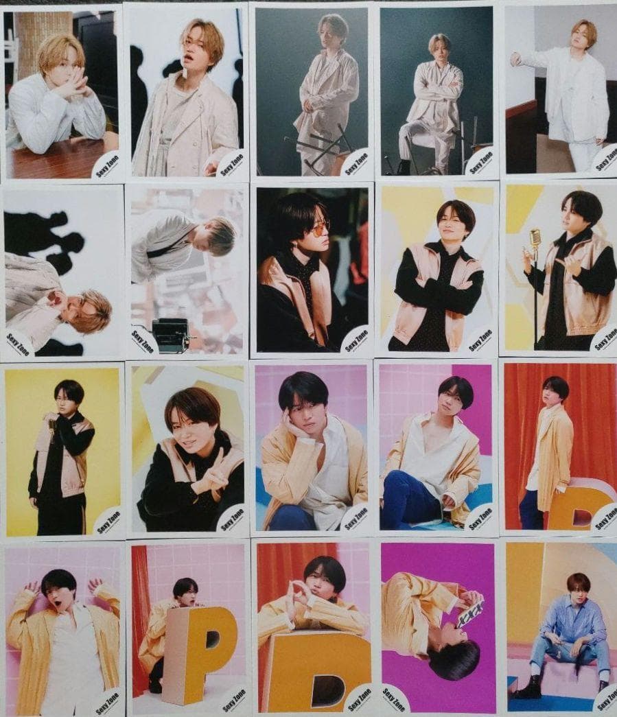 菊池風磨 Sexy Zone 公式写真②ソロ 混合 2019～ timelesz