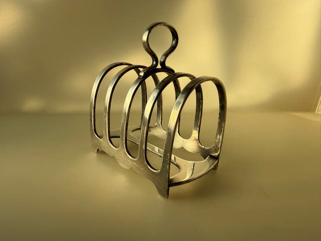 トーストラック　WALKER & HALL. 1954年　シルバープレート