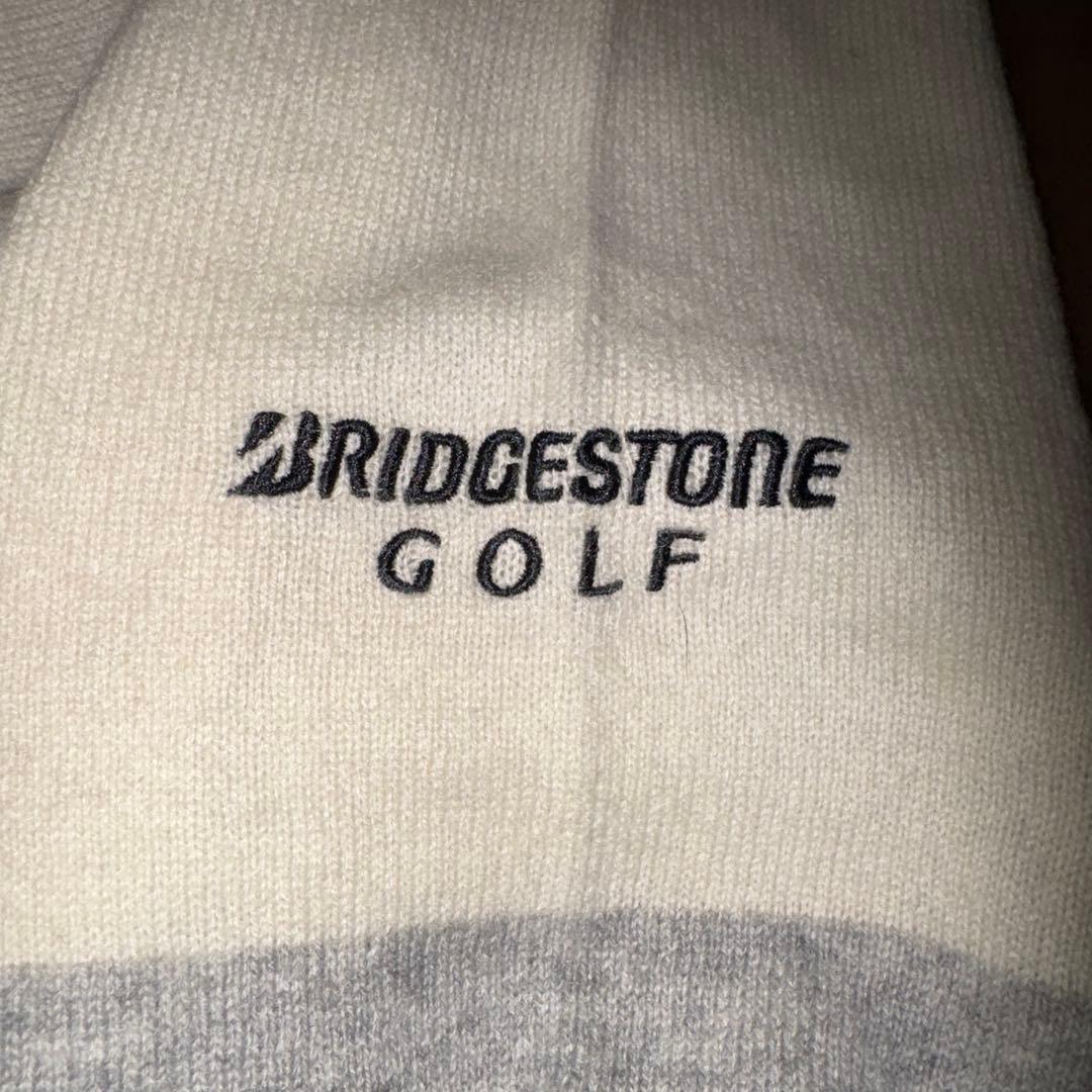 カシミヤ100% ブリヂストンGOLF Vネックセーター