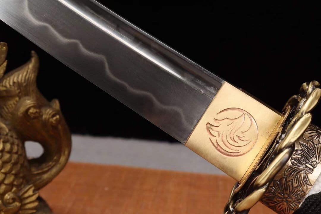 魔狼肋骨差 武具　刀装具　日本刀　模造刀 居合刀 肋差   短刀