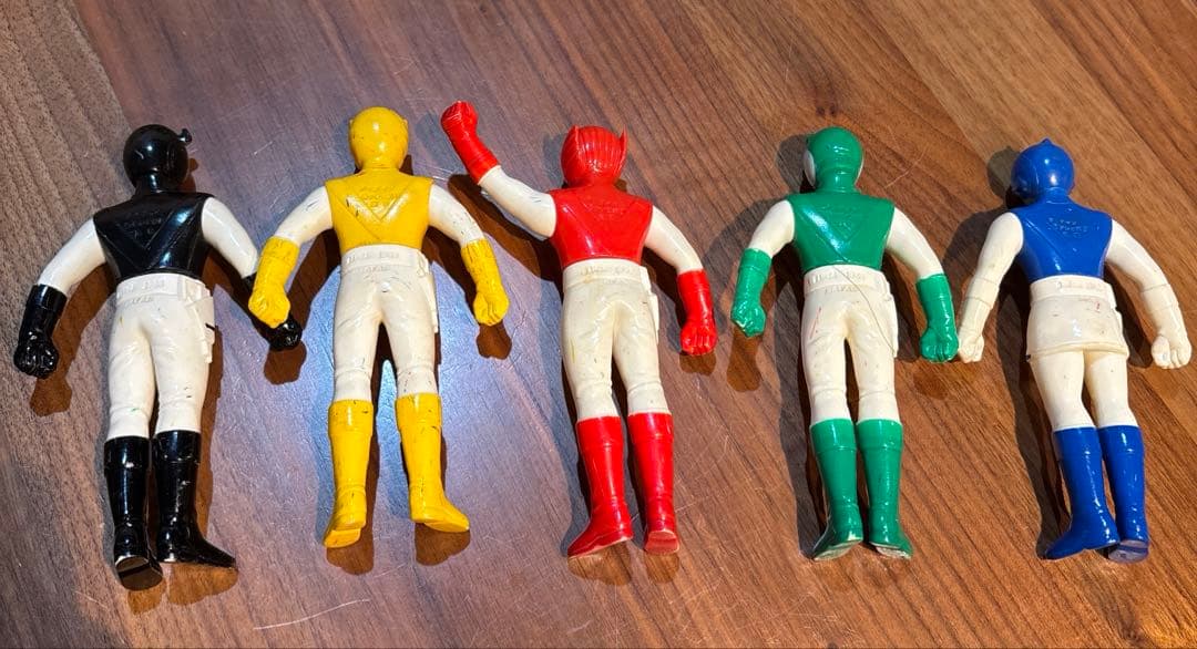 超獣戦隊ライブマン14体　フィギュア　対決セット　レトロ　コロン付き