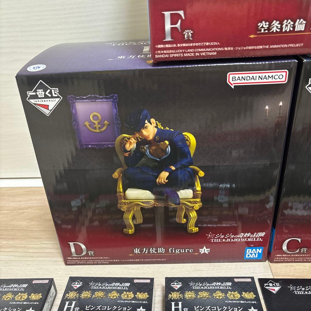 ① ジョジョ　一番くじ　フィギュア　セット