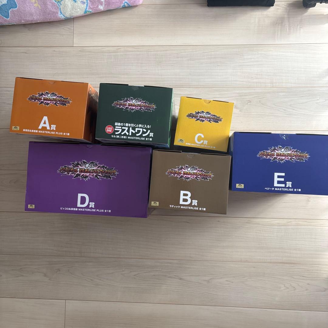 ドラゴンボール オムニバスアメイジング 一番くじ フィギュア 6点セット