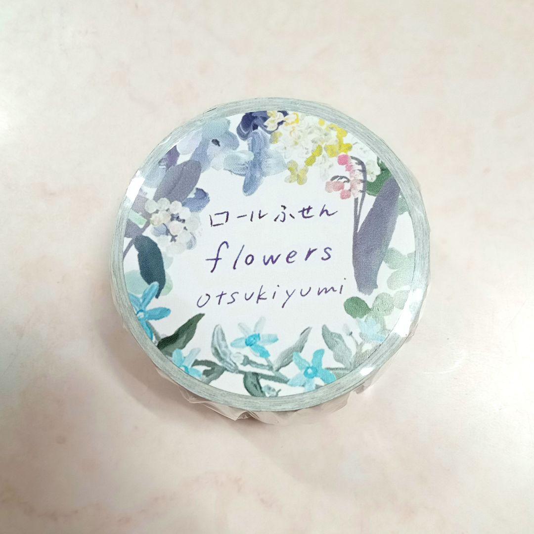 大槻優美★ロール付箋　flowers
