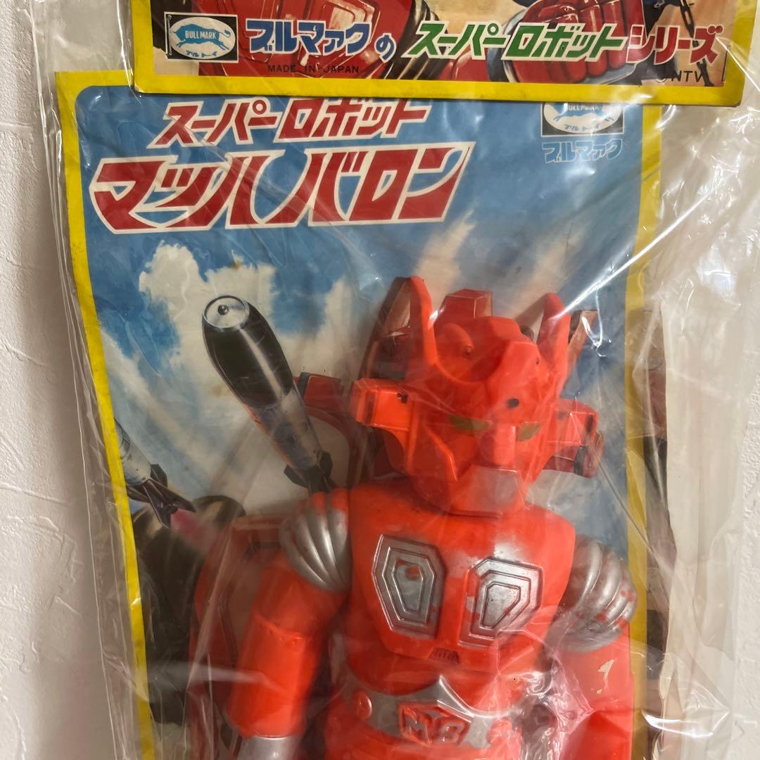 ⚠️貴重・激レア　スーパーロボット　マッハバロン　ブルマァク　当時物　昭和レトロ