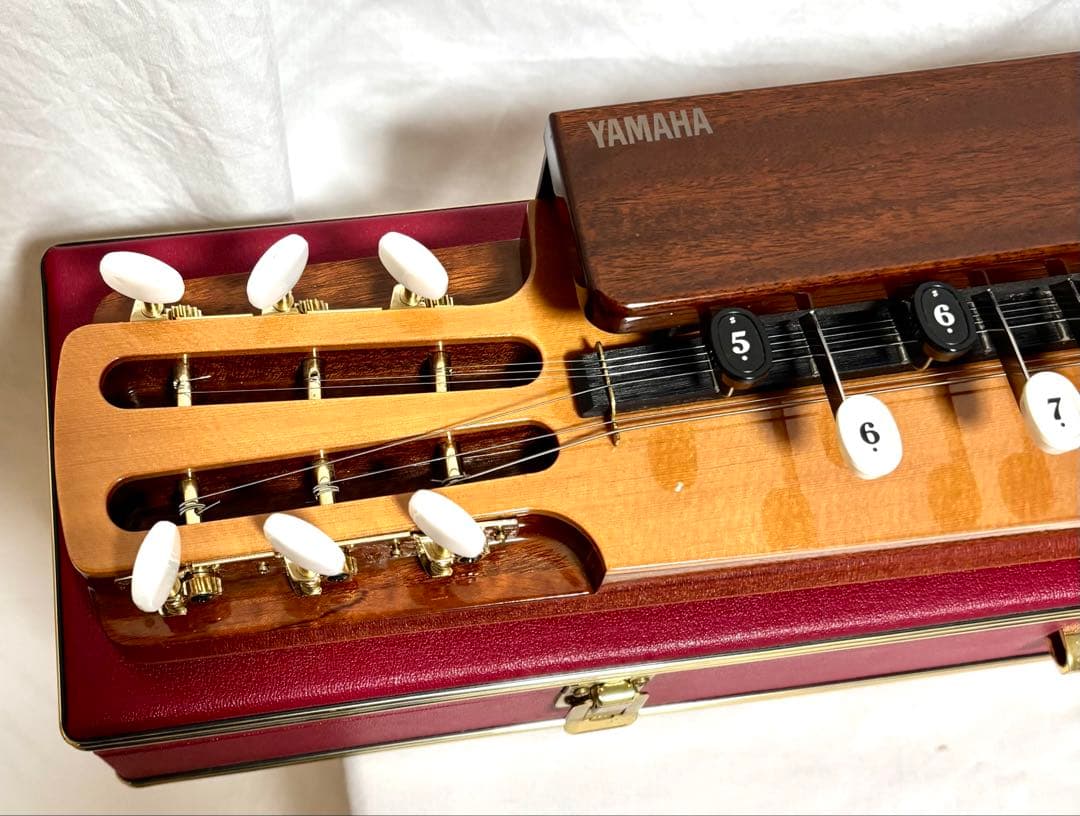 【新品弦張替済、動作確認済】YAMAHA 大正琴 TH-10E 日本製