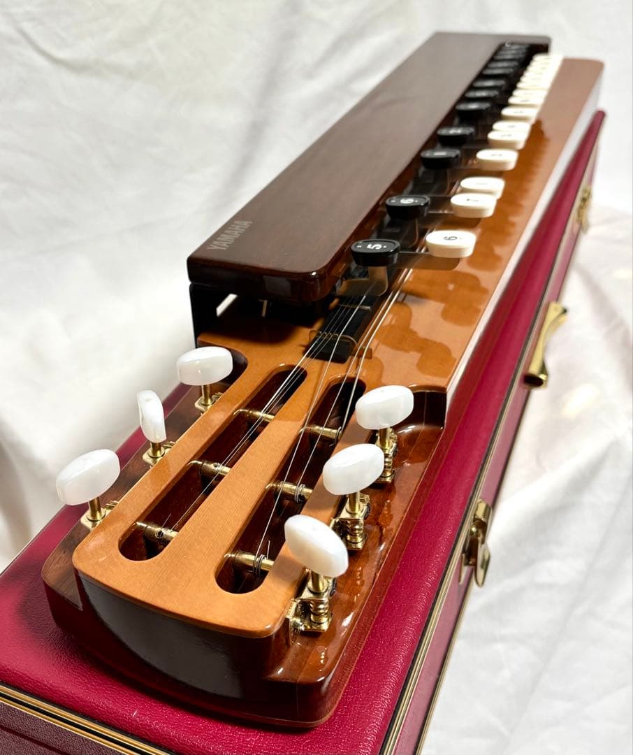 【新品弦張替済、動作確認済】YAMAHA 大正琴 TH-10E 日本製