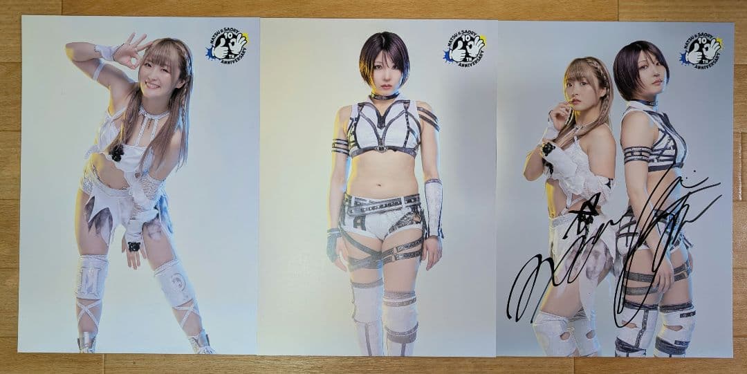 スターダム　なつぽい+安納サオリ+2ショット　10周年記念ポートレート 3種