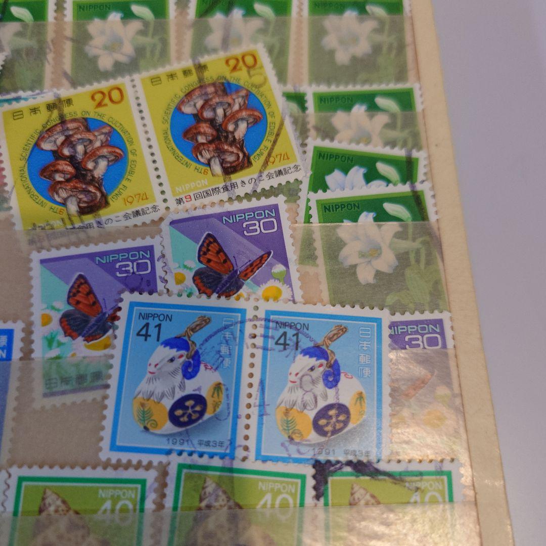 日本 使用済切手 コレクション　ページ1 84枚まとめ売り
