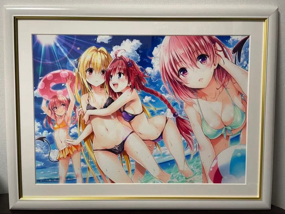 ToLOVEる プレミアムカラーアート 太陽と水着！ 15周年記念原画展